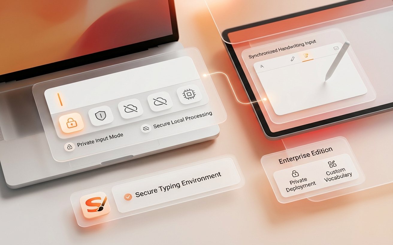 搜狗输入法企业版安全合规管理界面